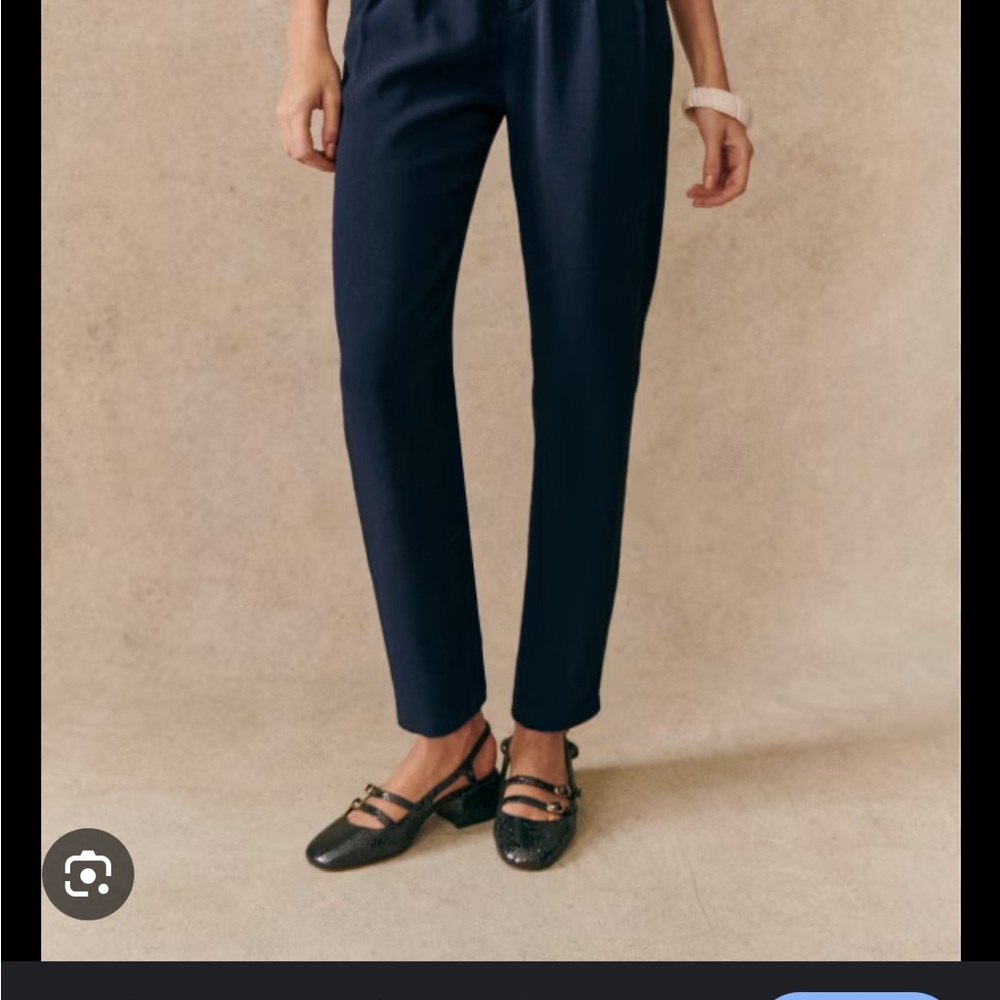 Sezane Austin trousers Navy size 42